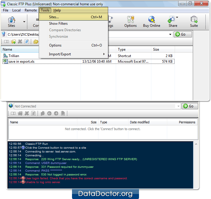Open Classic FTP Software Open Classic FTP Software
